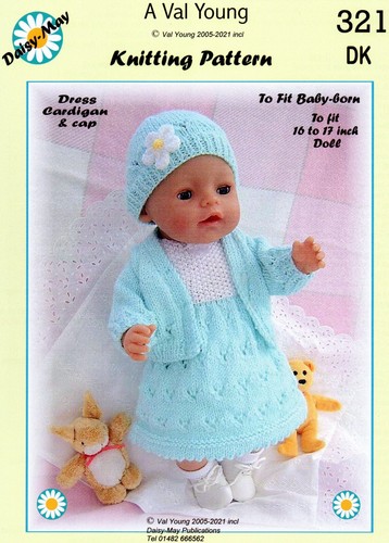 Dolls knitting pattern 321 - dolls,
