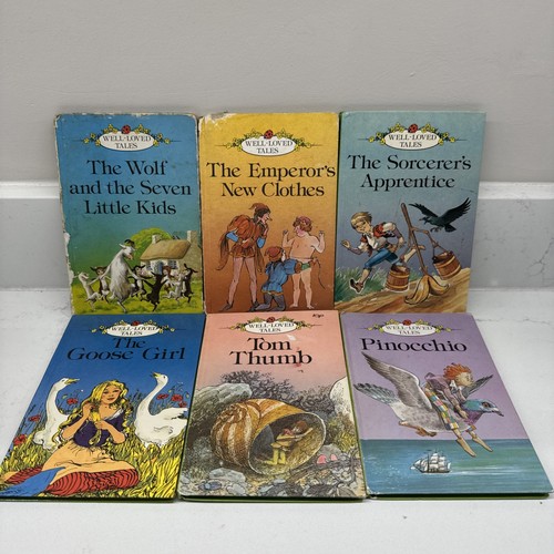 Six vintage ladybird - -vintage,