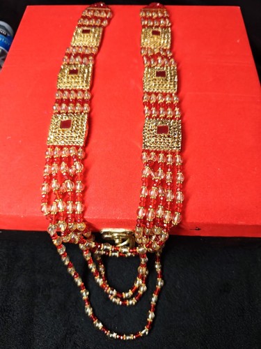 Festive necklace long - festive,