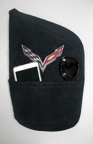 Console cover with corvette - cover,