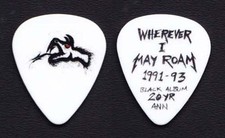 Metallica White Snake Guitar Pick #3 - 2012 Tour