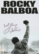 Frank Stallone Hand Signed 7x5