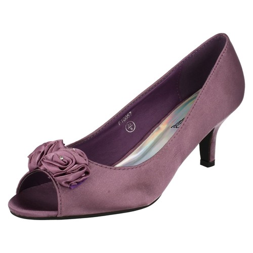 Ladies peep toe shoes - toe, with
