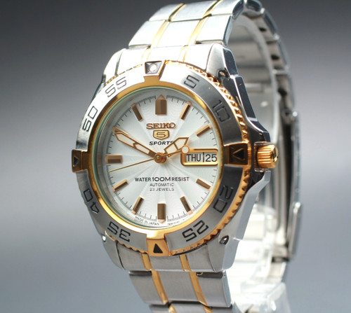 Vintage mint seiko 5 sports - vintage,