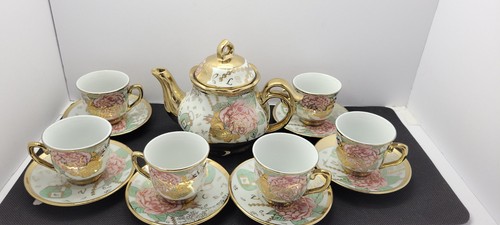 Vintage tea set porcelain - tea,