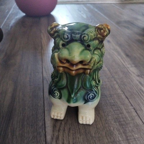 Pair foo dogs vintage - foo,