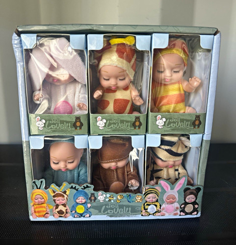 Doll lovely 6pc baby - baby,