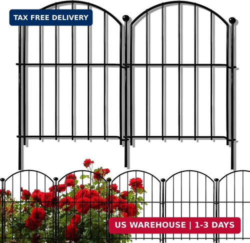 Decorative garden fence - decorative,