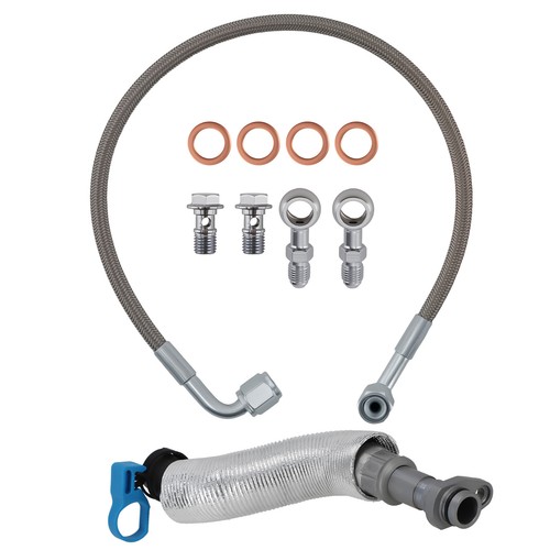 Turbo oil feed return - feed,