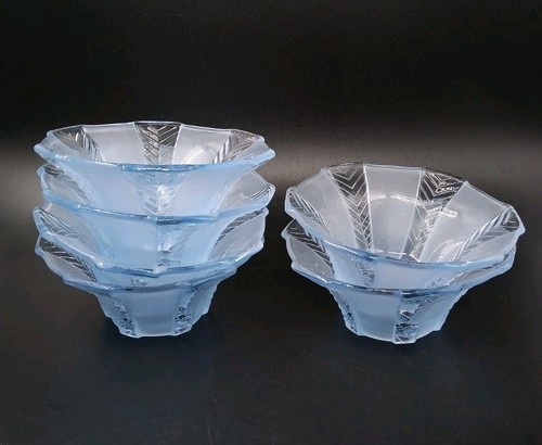 Art deco blue glass athene - art,
