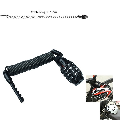 Motorcycle cycling helmet lock - motorcycle,