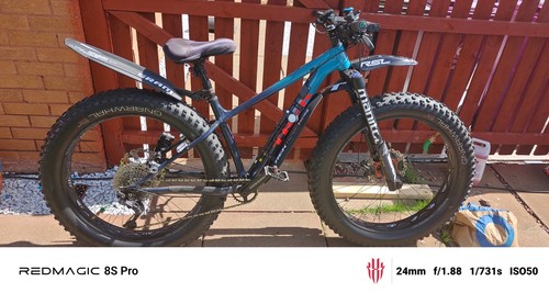 Trek farley fat - bike, teal