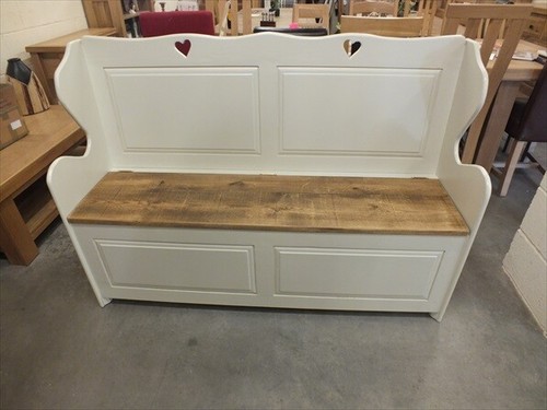 Painted monks bench - 5',
