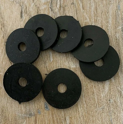 Black neoprene rubber - black,