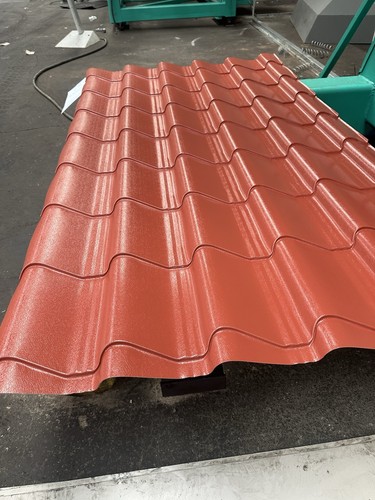 Tile effect roofing - tile, sheets