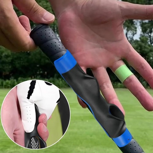 Golf grip correction device - grip,