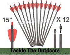 Crossbow Bolts 15" Arrows Fit
