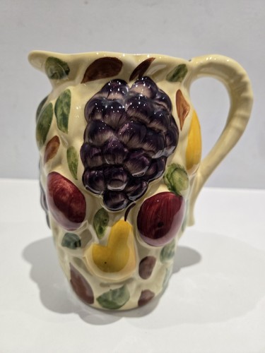 Art deco siltone pitcher jug - art,