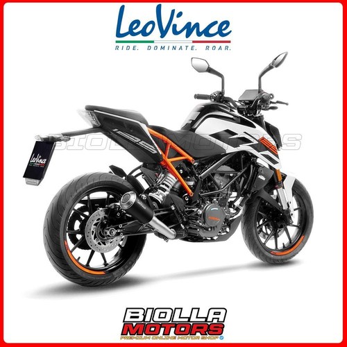 15263bu muffler leovince ktm - leovince,