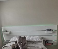 Ikea nordli wooden bed - ikea,