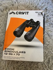 Crivit Zoom Binoculars 12-36 x