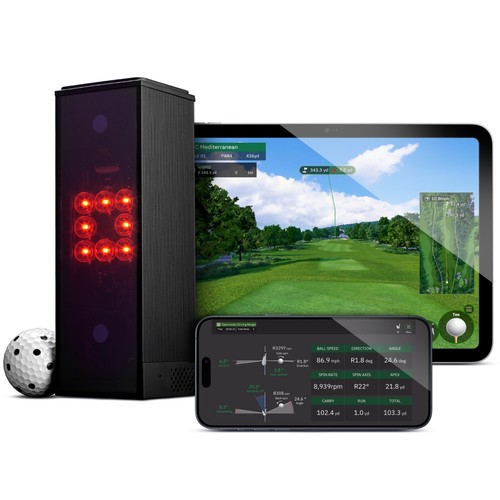 Square golf launch - golf, monitor