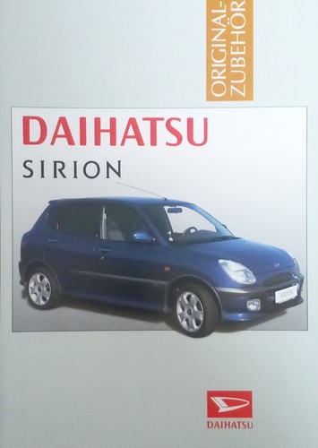 Daihatsu sirion accessories - daihatsu,
