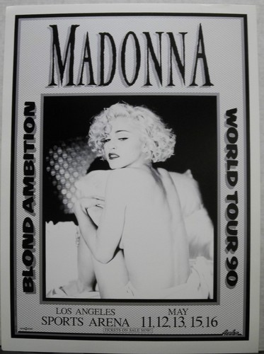Madonna blond ambition - madonna, tour