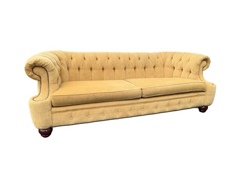 Vintage mustard fabric - vintage,