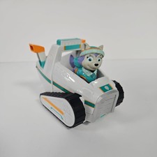 Paw Patrol EVEREST Snow Plough Snowmobile Vehicle & Figure 