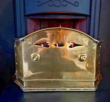 Antique SOLID BRASS FIRE ASH