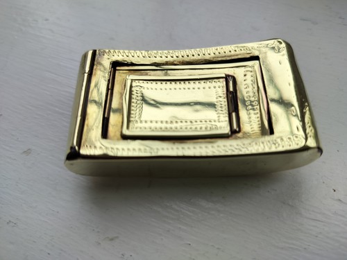 Antique brass triple