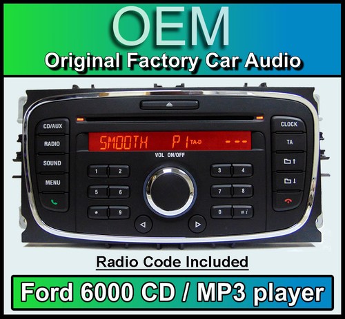 Ford 6000 mp3 - cd, player,