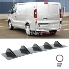 Carbon Fiber Black Rear Bumper