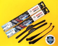 Defender Windscreen Wiper  Bosch Aero Curved Blades & Arms  LR079891 x 2