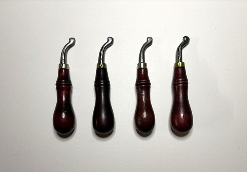 Leather edging creasing tool - leather,