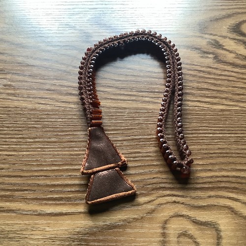 Brown bead lestovka - lestovka, russian