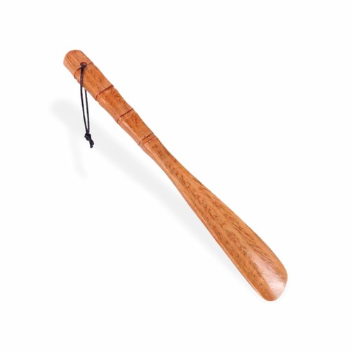 Wooden shoe horn long handle - wooden,