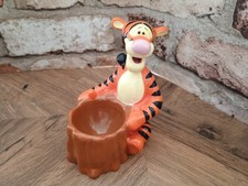 Tigger Figure Ceramic Egg Cup Disney Winnie The Pooh Vintage Collectable