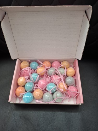 Marble multicolour bath - bath, bomb