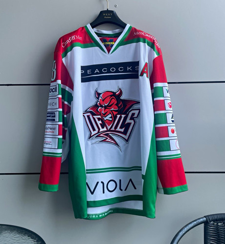 Signed cardiff devils myers - signed,