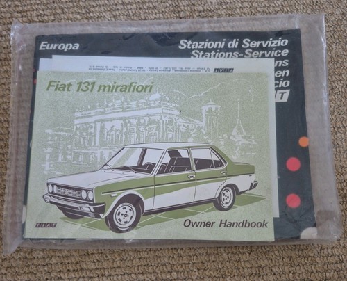 Vintage 1975 fiat 131 - vintage,