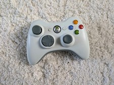 Microsoft Xbox 360 White Wireless Controller Official, Tested