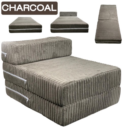 Charcoal jumbo cord single - jumbo,