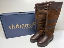 Dubarry Galway Gortex Waterproof Knee High Boots 3885-52 Walnut Brown UK 2.5