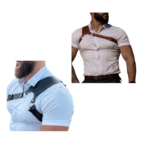 Men faux leather one - men,