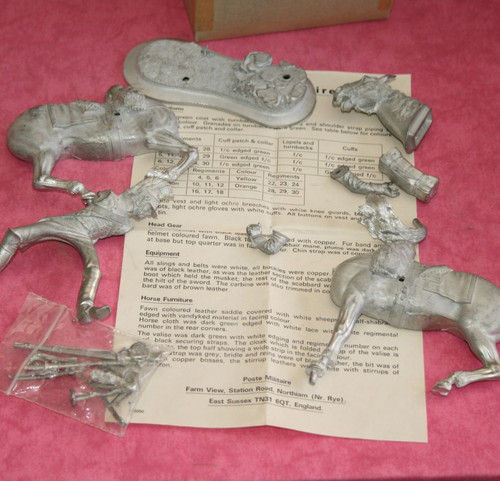Poste militaire line horse - militaire,,