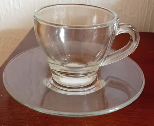 Clear glass espresso - clear, /