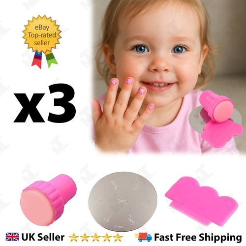 Nail art stamp kit - nail,