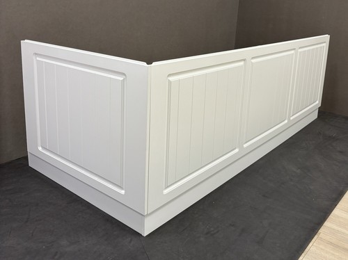 White bath panel - bath,